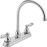 Peerless P299565LF Apex Two Handle Kitchen Faucet, Chrome by DELTA FAUCET