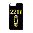 人気の 探偵 ホームズ ケース・カバー,ベイカー街221B 携帯ケース,プラスチック iPhone 7 TPUバンパーケース