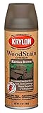 Krylon 3607 Wood Stain Earthen Brown Spray Stain 12 Ounce [並行輸入品]