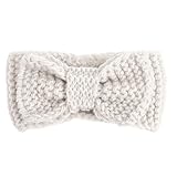 Domybest （baby）秋冬 親子 ベビー ヘアバンド ニット ヘアアクセサリ 写真小道具 女の子 5色 暖かく保つ 発表会 七五三 卒業式 結婚式 演奏会 入園式