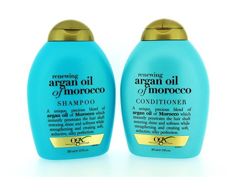 Organixモロッカンアラガンオイルシャンプー385ml とコンディショナー385ml[海外直送品][並行輸入品]
