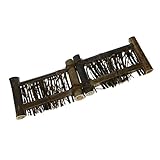 Baoblaze フェンス　天然竹　ガーデンフェンス　盆栽　柵 　卓上 茶器　仕切り　インテリア　全4サイズ　小型　ラティス - XL