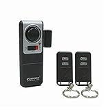 Doberman Security SE-0119A Wireless Door Alarm with 2 Remote Controls (Silver/Black) [並行輸入品]