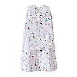 Halo Sleepsack Swaddle 100% Cotton Triangle Neutral Multi Small [並行輸入品]