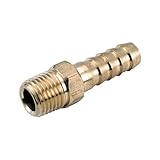 anderson metals corp 717001-0808 1/2 -Inch Hose ID x 1/2 -Inch Male Pipe Thread, Brass, Barb Insert 