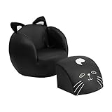 Offex OF-HR-6-GG Kids Cat Chair and Footstool [並行輸入品]