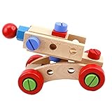 Toyshop® 木製 組み立て玩具 取り外し可能な おもちゃ 子供 多機能 積み木 知育玩具 おもちゃ 人気