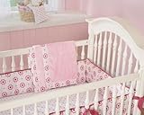 Wendy Bellissimo Raspberry Medallion 3 Piece Crib Set by Wendy Bellissimo [並行輸入品]
