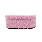 ドウシシャ 収納スツール 「くるり」 ロータイプ 幅37×奥行37×高さ16cm 無地 ピンク KSL35-MPK