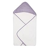 Trend Lab Gingham Seersucker Hooded Towel, Lilac by Trend Lab