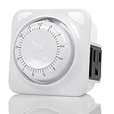 Century Mechanical Countdown Timer with Grounded Pin - Energy Saving [並行輸入品]
