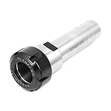 uxcell ストレートコレットチャック ER32コレット メタル シルバートーン ブラック 1個入り