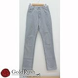 (バーバリーロンドン) BURBERRY LONDON ジーンズ パンツ ライトグレー 160A 中古