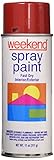 Krylon i00362 11-oz。チェリーレッド週末スプレーペイントInter、11 oz ( Pack of 6 )