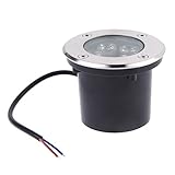 SIKIWIND 埋め込ライト 防水IP67 防塵 ガーデン 庭 屋外用 全3色 (昼白色)