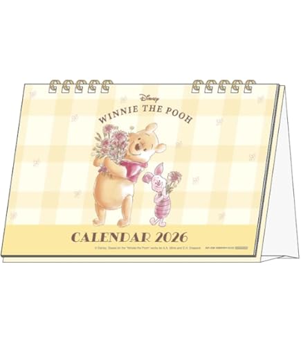Amazon | サンスター文具 くまのプーさん 2026年カレンダー 45×42cm CL