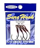 スミス(SMITH LTD) ルアーフック シュアーフック ウミサクラHD シングル Sサイズ
