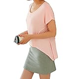 (ティアナ23)Tianna 23 家でも外でもリラックス 授乳服 ワンピース レイヤード 重ね着風 授乳口 付 マタニティー服 チュニック トップス おしゃれ 楽ちん マタニティ グリーン M サイ