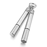 fayumei TMステンレススチールブルース・リーのNunchakuペンダントネックレス、N...