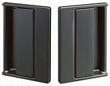 ベスト BEZTプッシュプルハンドル錠Z 空錠 黒 #BEZT0-BK