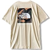 [ザノースフェイス] Tシャツ メンズ 半袖 バックプリント ボックスロゴ ベージュ BOX NSE TEE, Gravel/Multi-color サイズS [並行輸入品]