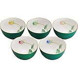 ( 香蘭社 / ブライトローズ ) 湯呑5客揃 ( 365-4090r )