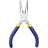 WEmake Polished Carbon Steel Long Nose Pliers, 5' [並行輸入品]