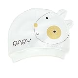 Tonsee 赤ちゃん ベビー 子供用帽子 暖かい 綿 ハート 赤ちゃん かわいい 睡眠 キャップ