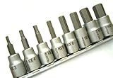 プロクソン　PROXXON　六角ビット　3/8HEXショート　DAIKITOOL　3/8HEXS-8P (3-4-5-6-8-10-12-14mm) DAIKITOOL