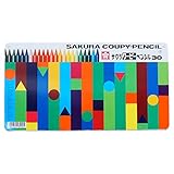 30色鉛筆チェリークレパシュクピ Fy30 (缶入り)