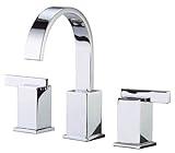 Danze D304044 Sirius Two Handle Widespread Lavatory Faucet, Chrome [並行輸入品]