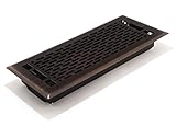 Accord AMFRRBMA412 Manhattan Floor Register, 4-Inch x 12-Inch(Duct Opening Measurements), Light Oil-