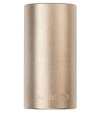 Ampco Safety Tools DW-3/8D7/16 Socket, Deep Well, Non-Sparking, Non-Magnetic, Corrosion Resistant, 3