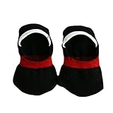 Ama ( TM )ベビーキッズコットン滑り止めソックス幼児用ローカットno show socks カラー: ブラック