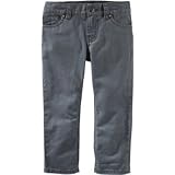 OSHKOSH(オシュコシュ) 5ポケットベッドフォードコード グレー ボトムスパンツ 8歳【並行輸入】