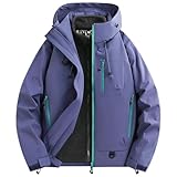 [Zummit Trek] メンズ 3in1 ウィンドブレイカー 撥水 防風 透湿性 ジャケット 登山 釣り キャンプ 大きいサイズ