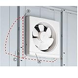 イナバ物置　20cm換気扇パネル　KNX-H　『物置本体を購入した場合に限り、購入可能です』 ハイルーフ用