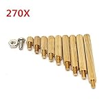 suleve\u2122 m2bt1 m2 male-female brass round thread column