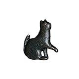 【ダルトン】　CAT KNOB TYPE-C　ANTIQUE BLACK　【DULTON】