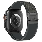 トレイルループ アップルウォッチ バンド for Apple Watch Series11/10/9/8/7/6/5/4/3/SE3 2 1/ Ultra3 2 1 交換ベルト 軽量ナイロン マジックテープ 汗防止 通気性 用 スポーツ iwatch Series 49mm/46mm/45mm/44mm/42mm/41mm/40mm/38mm対応