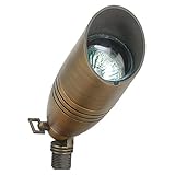 Best Quality Lighting LV17AB Finished Outdoor Up Light with Clear Glass Shade, Bronze [並行輸入品]