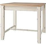 インテリア 家具 便利 おしゃれ カントリー調ダイニングテーブル 正方形 木製(天然木) COL-018