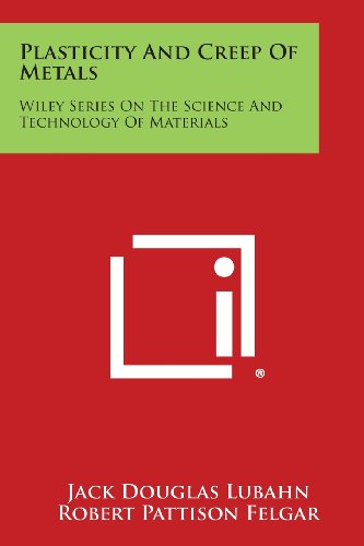 Plasticity and Creep of Metals: Wiley Series on the Science and Technology of Materialsの表紙