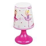 Dancingバレリーナピンク4 x 8インチColor Changingコードレス卓上ランプ