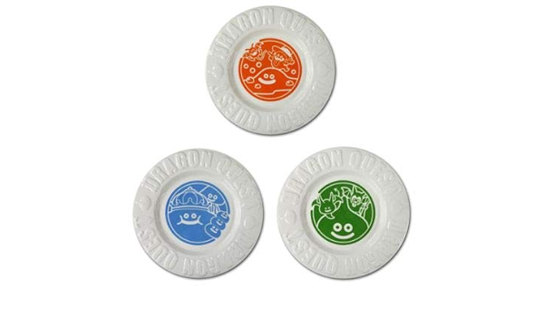 Amazon ドラゴンクエスト ふくびき所スペシャル はぐれメタルとなかまたち編 G賞 プレート皿 全3種セット アニメ 萌えグッズ 通販