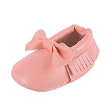 Zhengpin 乳児幼児男の子女の子ブーツ靴の PU レザー赤ちゃんモカシン タッセル シューズ