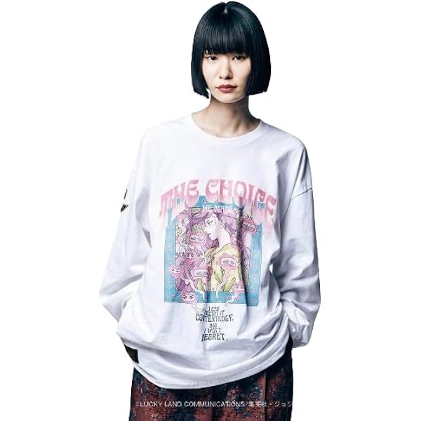 Amazon | [glamb] JOJO x ユカコ シンデレラ ロンT Yukako vs