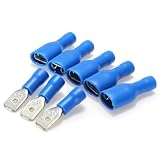 100個Assorted電気ワイヤ端子コネクタオスとメスクリンプスペード