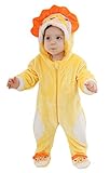C-Princess 動物 着ぐるみ 新生児服 カバーオール ロンパース ジャンプスーツ ルームウェア 防寒着 赤ちゃん ベビー 子供 キッズ コスチューム (70, ライオン)