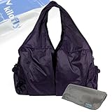 ［キロフライ］kiloflyベビーおむつバッグ（パープル）+オムツ替えパッドバリューコンボ